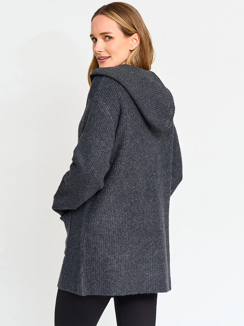 CARDIGAN MUJER AZIZ GORRO - 2