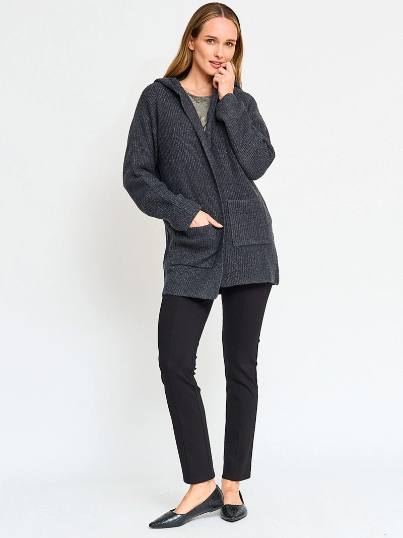 CARDIGAN MUJER AZIZ GORRO - 4