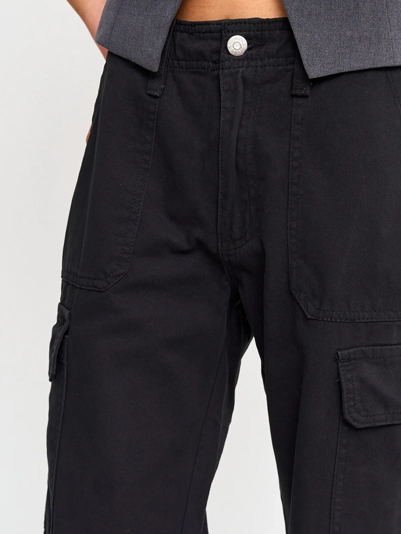 PANTALÓN MUJER INDEX CARGO ALGODÓN - 4