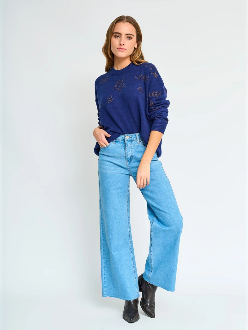 SWEATER MUJER BARBADOS BRILLOS - 4