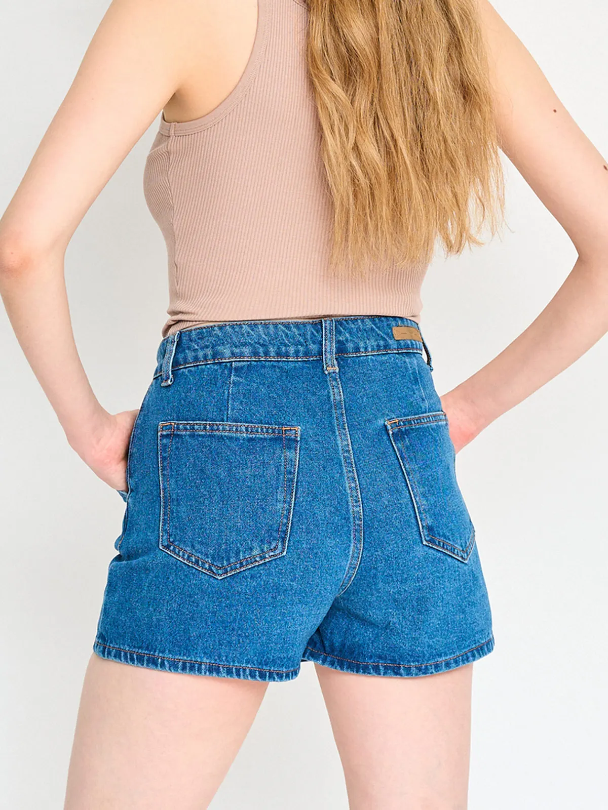 FALDA SHORT ALGODÓN MUJER INDEX DENIM - 3