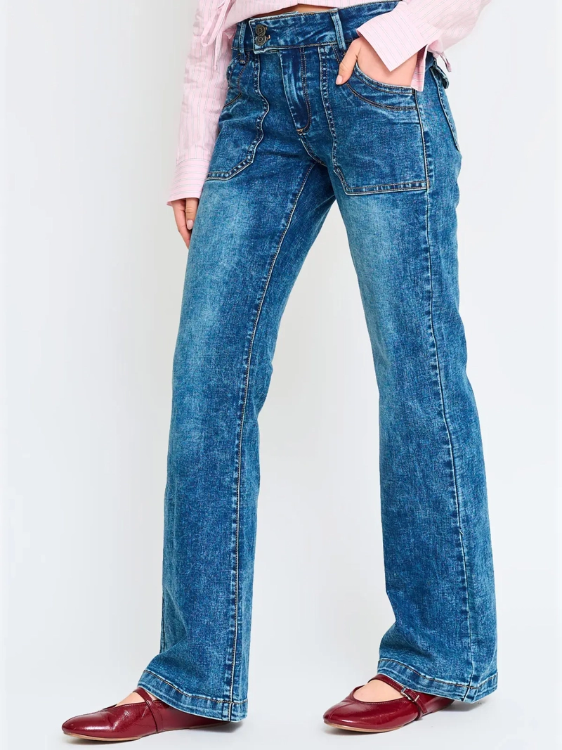 JEANS MUJER INDEX FLARE ALGODÓN  - 2