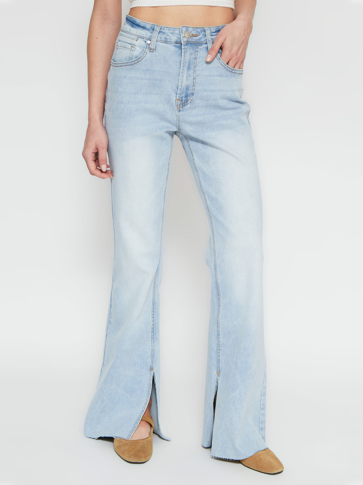 JEANS MUJER INDEX FLARE ALGODÓN - 2