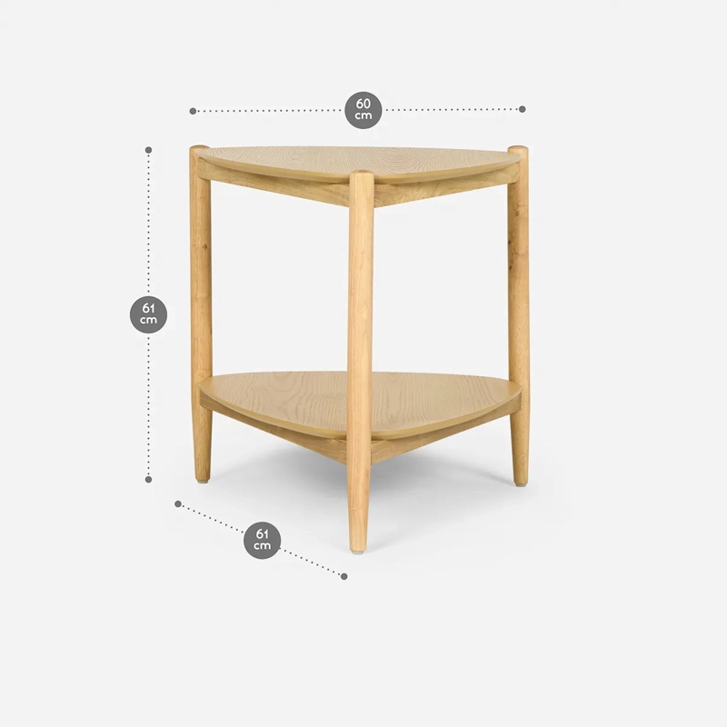 MESA LATERAL ROSEN KOTKA BEIGE - 6