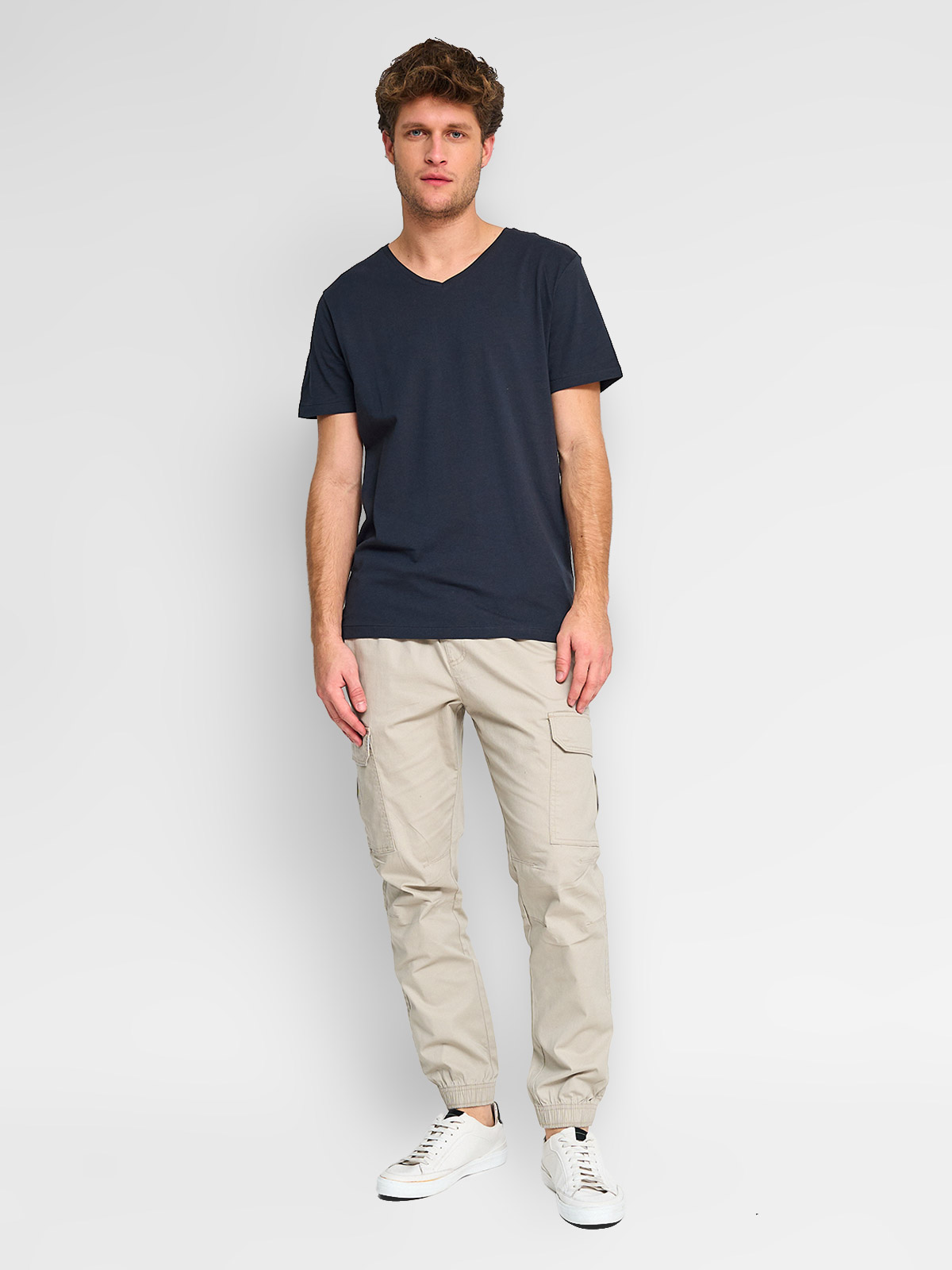 PANTALÓN ALGODÓN JOGGER HOMBRE INDEX CARGO - 4
