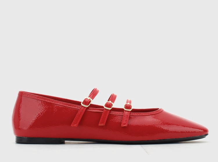 BALLERINAS MUJER INDEX ROJO ISHU - 1