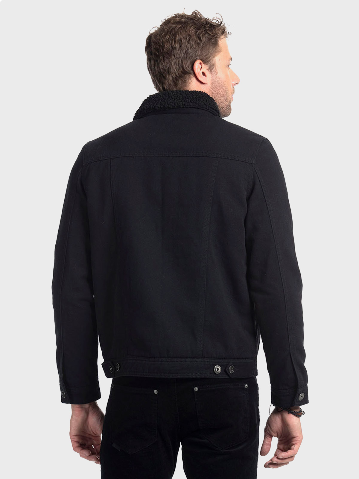 CASACA HOMBRE ELLUS NEGRO - 2