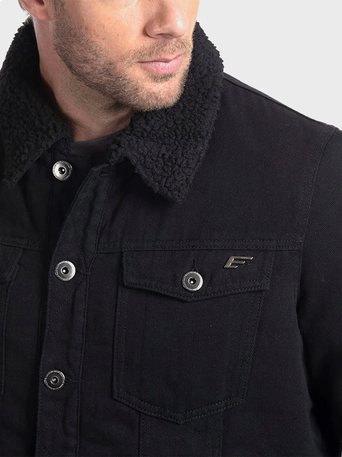 CASACA HOMBRE ELLUS NEGRO - 3