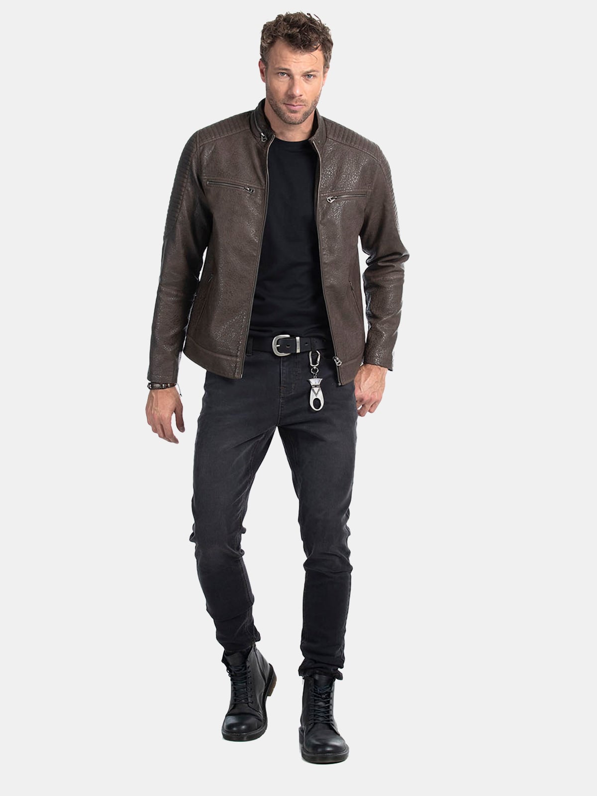CHAQUETA HOMBRE ELLUS CAFE - 4
