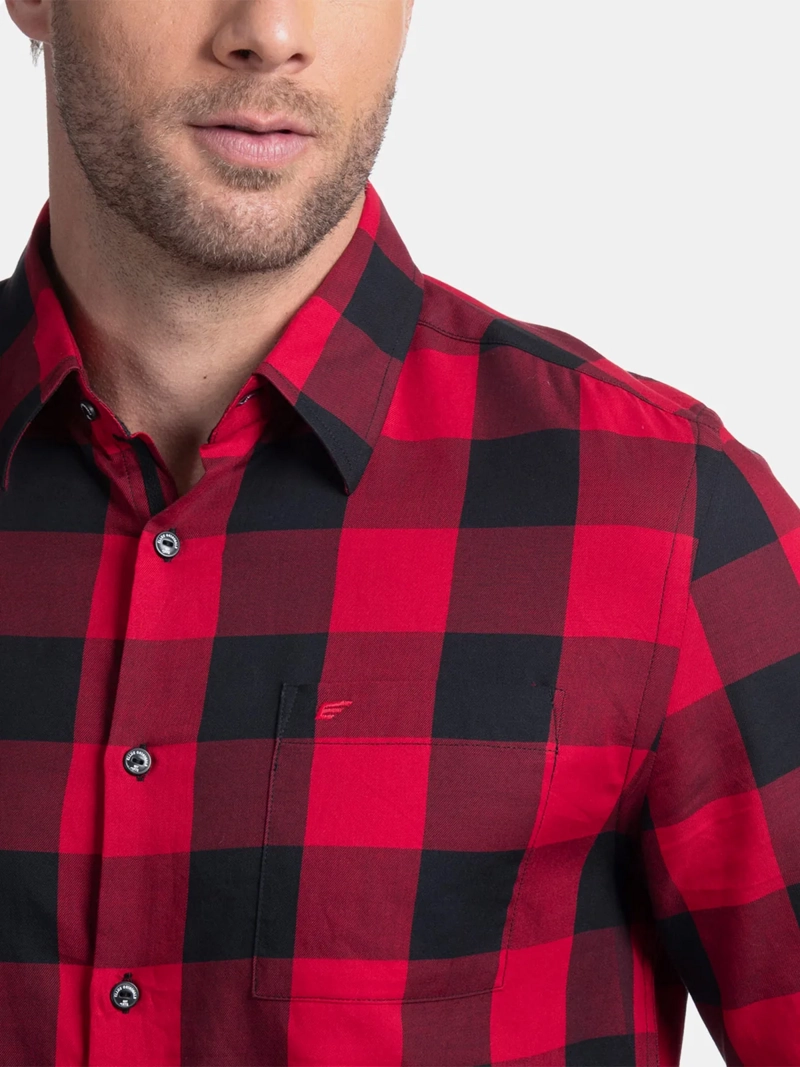 CAMISA HOMBRE ELLUS ALGODÓN MANGA LARGA - 3