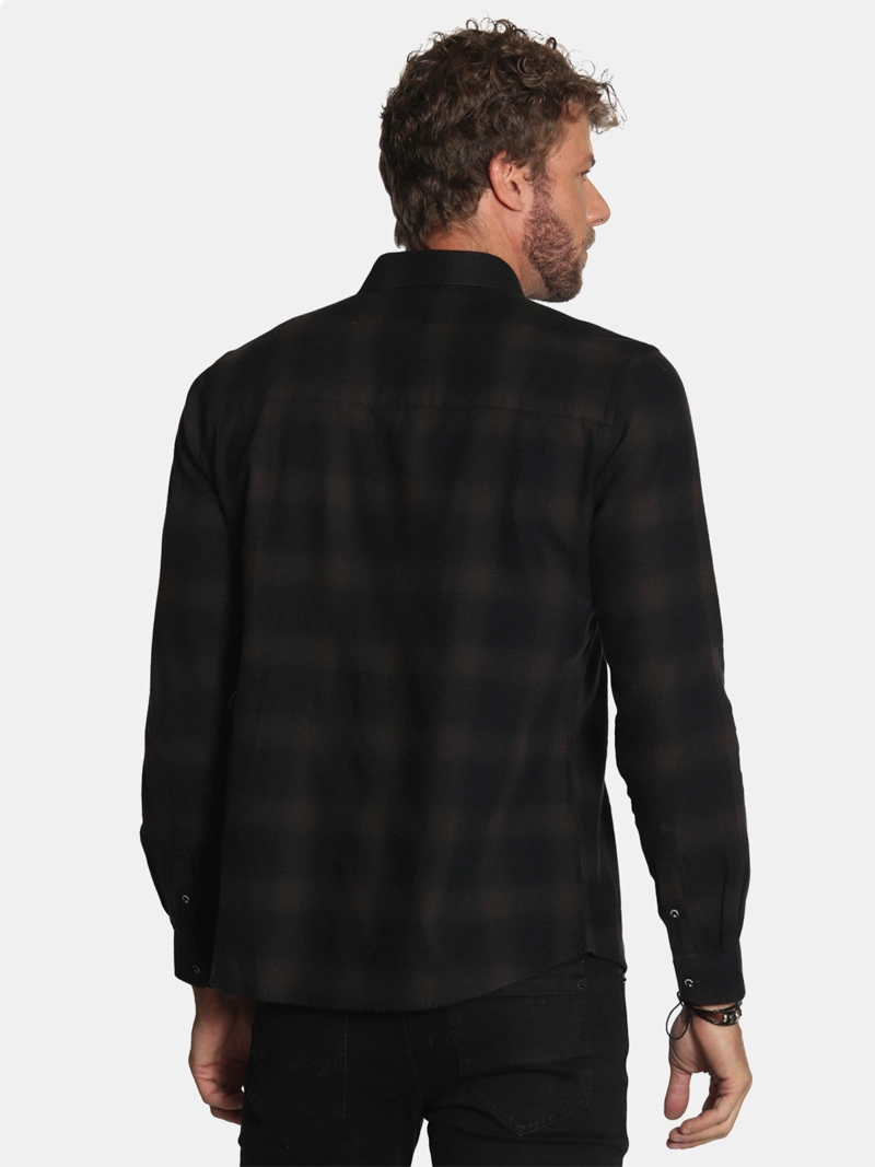 CAMISA HOMBRE ELLUS ALGODÓN MANGA LARGA - 2