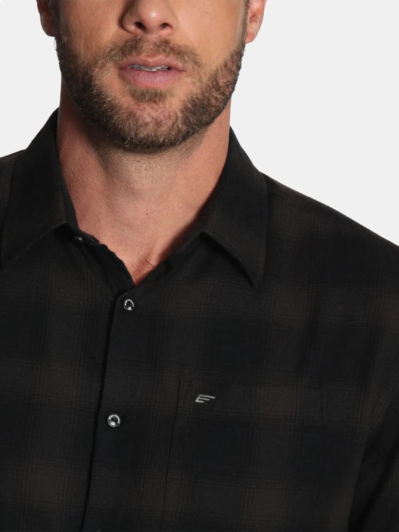 CAMISA HOMBRE ELLUS ALGODÓN MANGA LARGA - 3