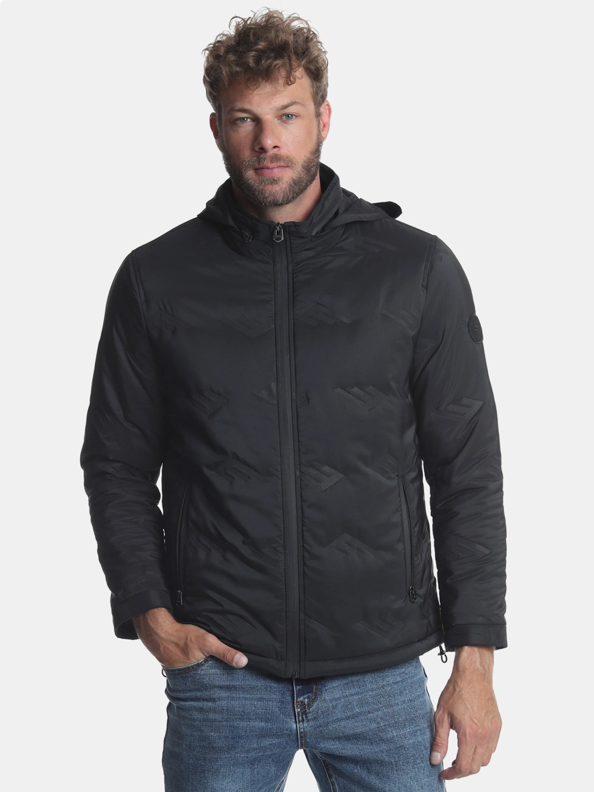 PARKA HOMBRE ELLUS NEGRO - 1