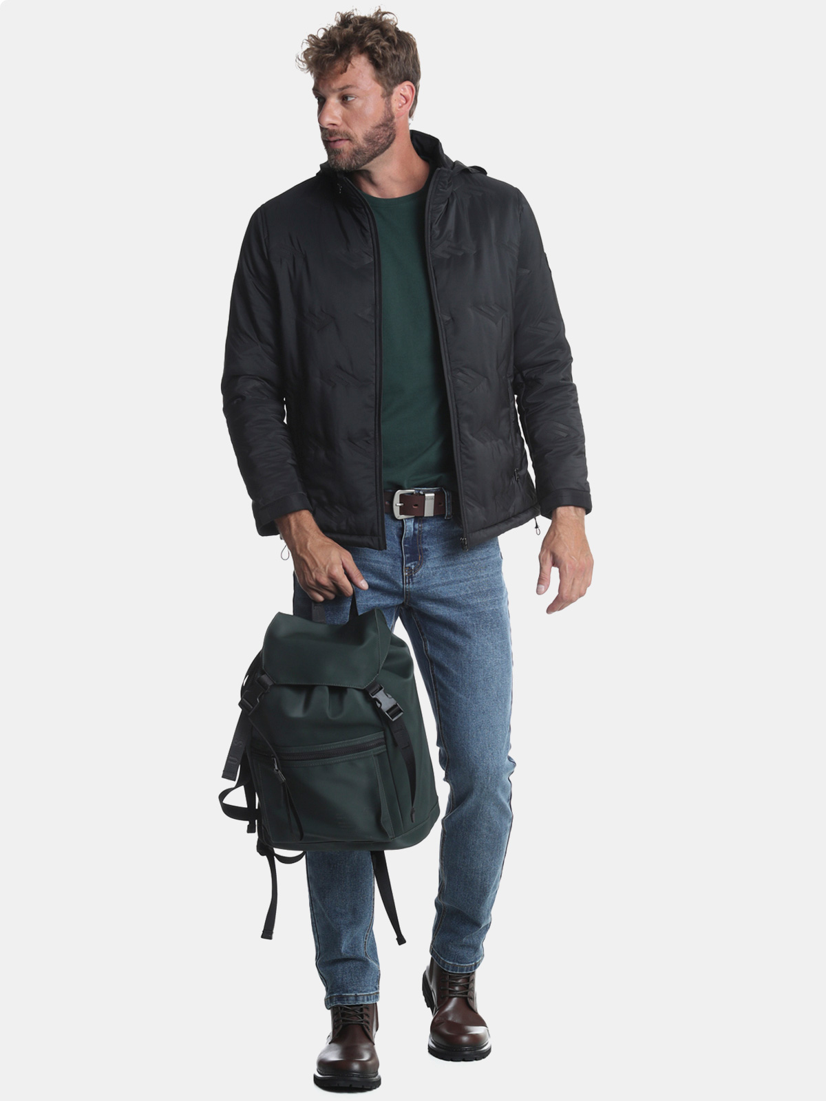 PARKA HOMBRE ELLUS NEGRO - 4