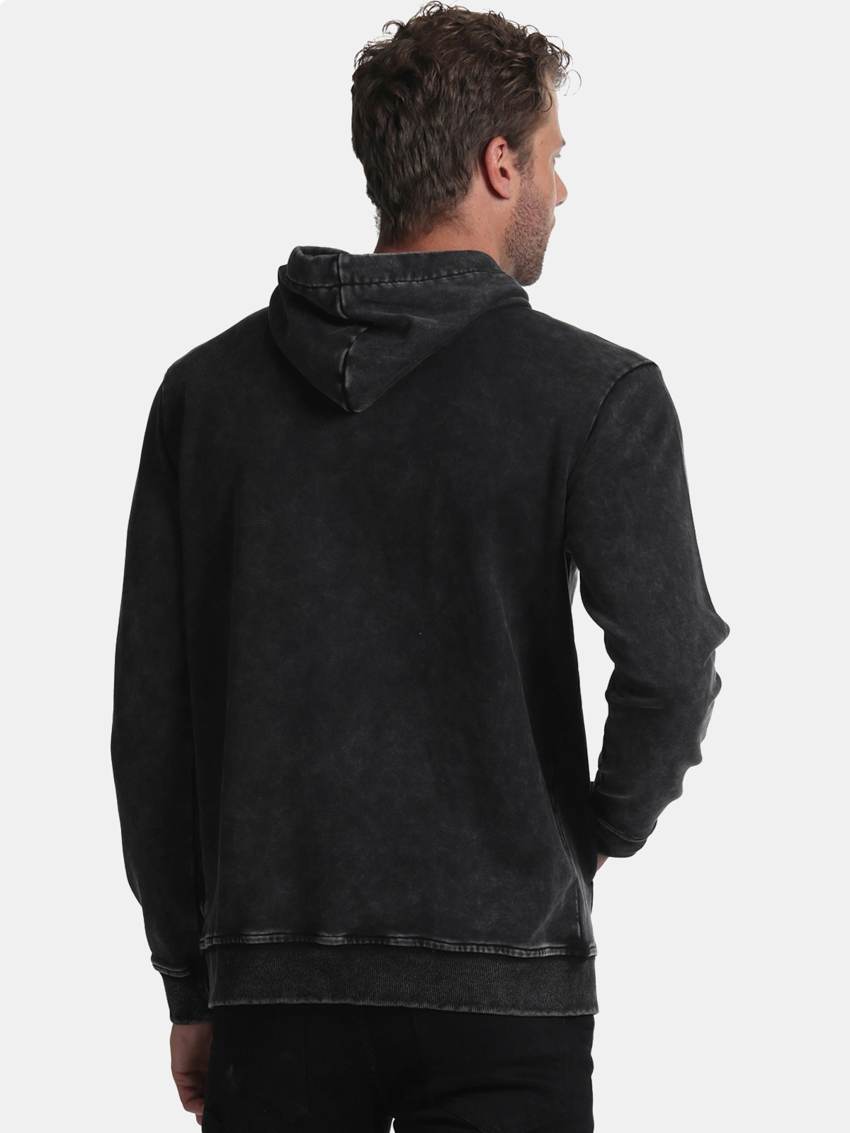POLERÓN ALGODÓN HOMBRE ELLUS NEGRO - 2