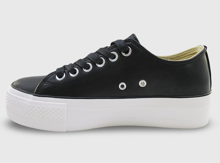 ZAPATILLAS MUJER BARBADOS CASUALES BIKA CUERO - 3