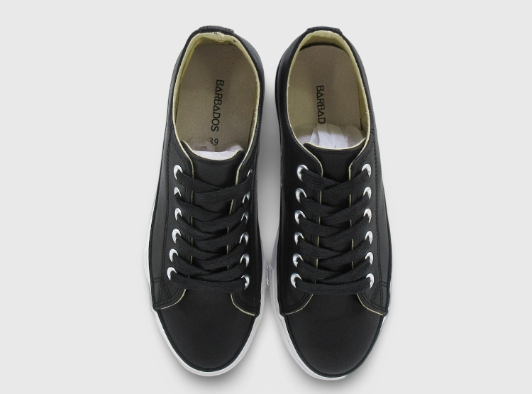 ZAPATILLAS MUJER BARBADOS CASUALES BIKA CUERO - 4