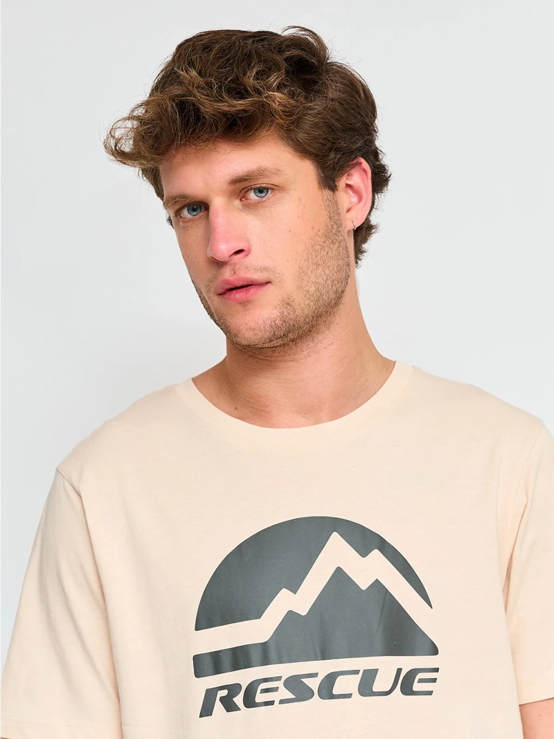 POLERA MANGA CORTA ALGODÓN HOMBRE RESCUE - 3