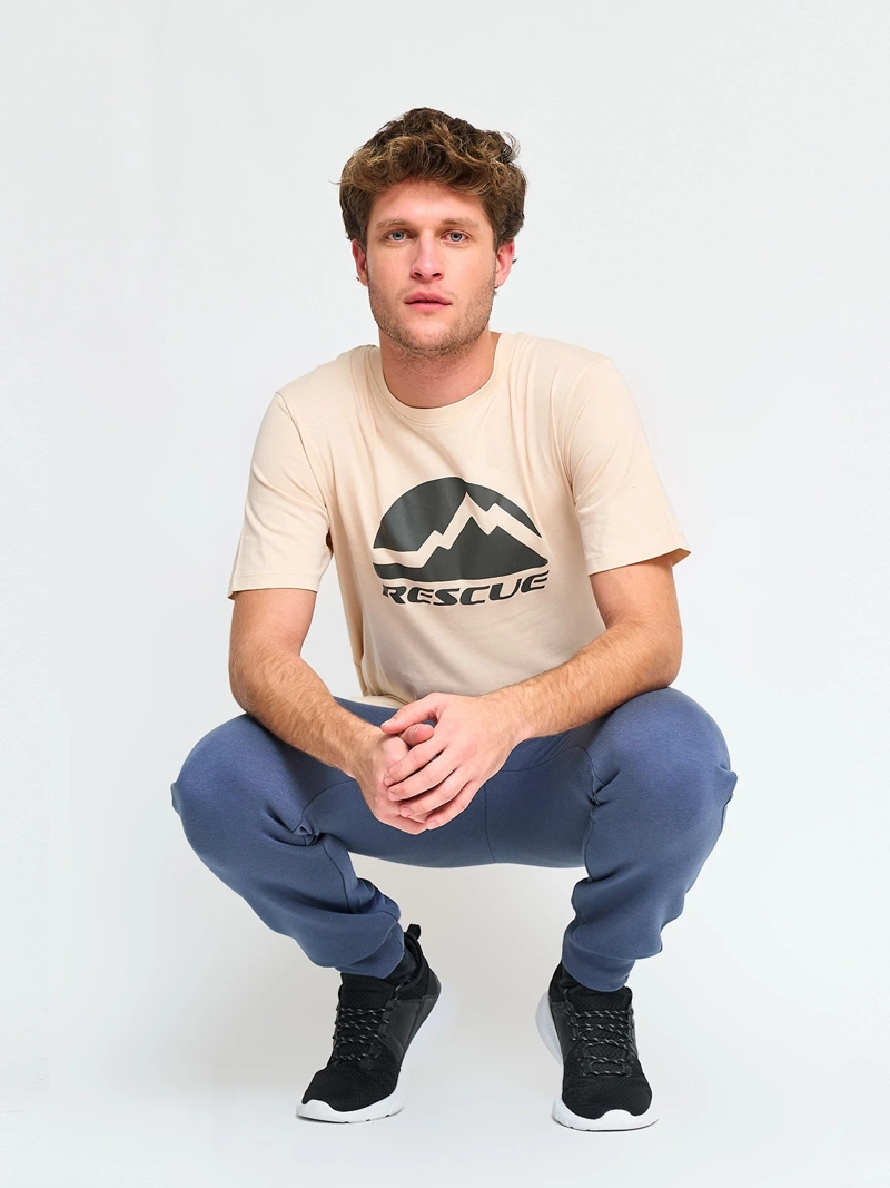 POLERA MANGA CORTA ALGODÓN HOMBRE RESCUE - 4