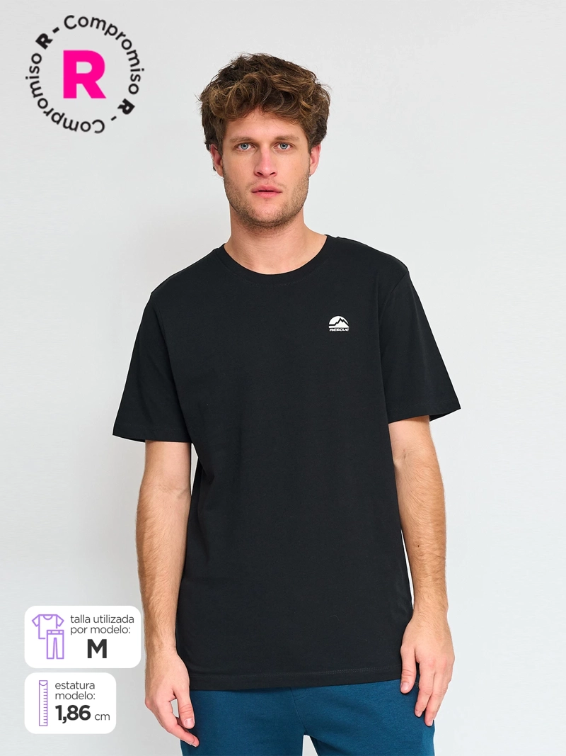 POLERA MANGA CORTA ALGODÓN HOMBRE RESCUE - 1