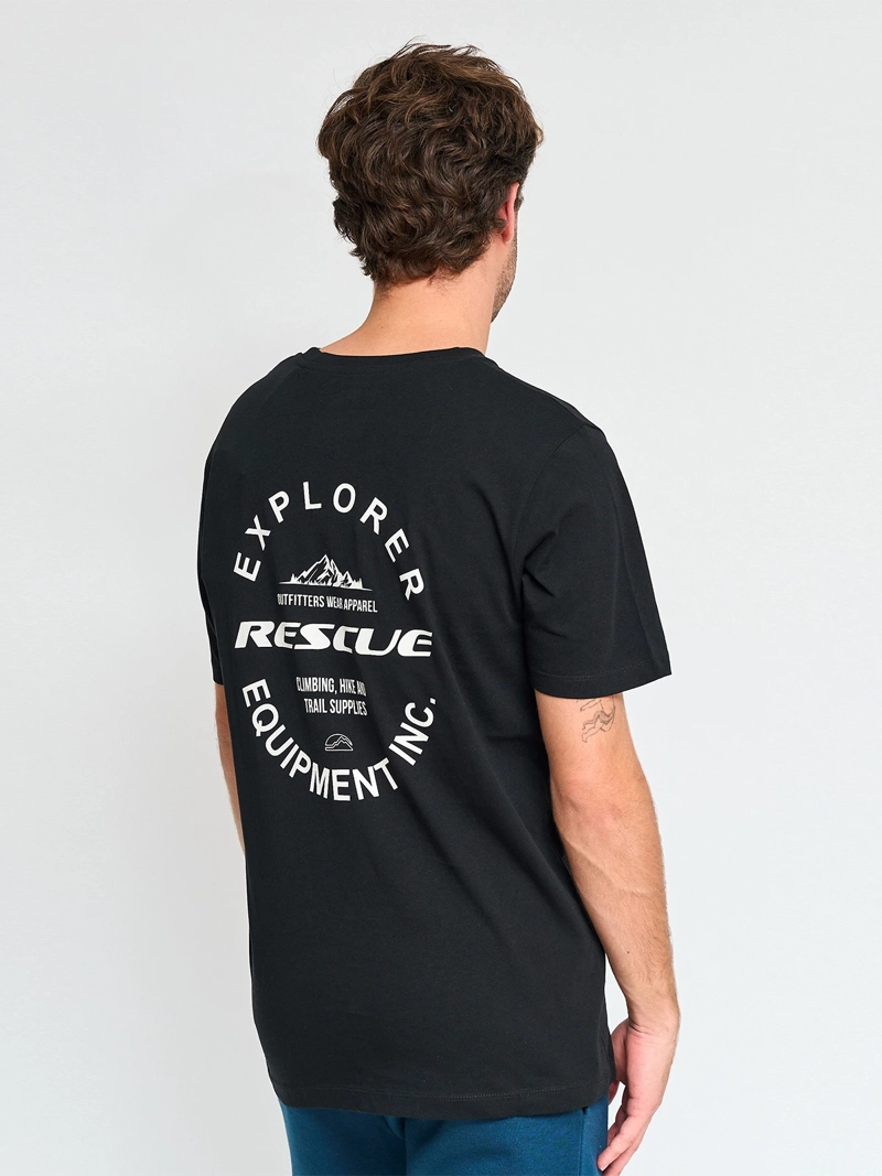 POLERA MANGA CORTA ALGODÓN HOMBRE RESCUE - 2