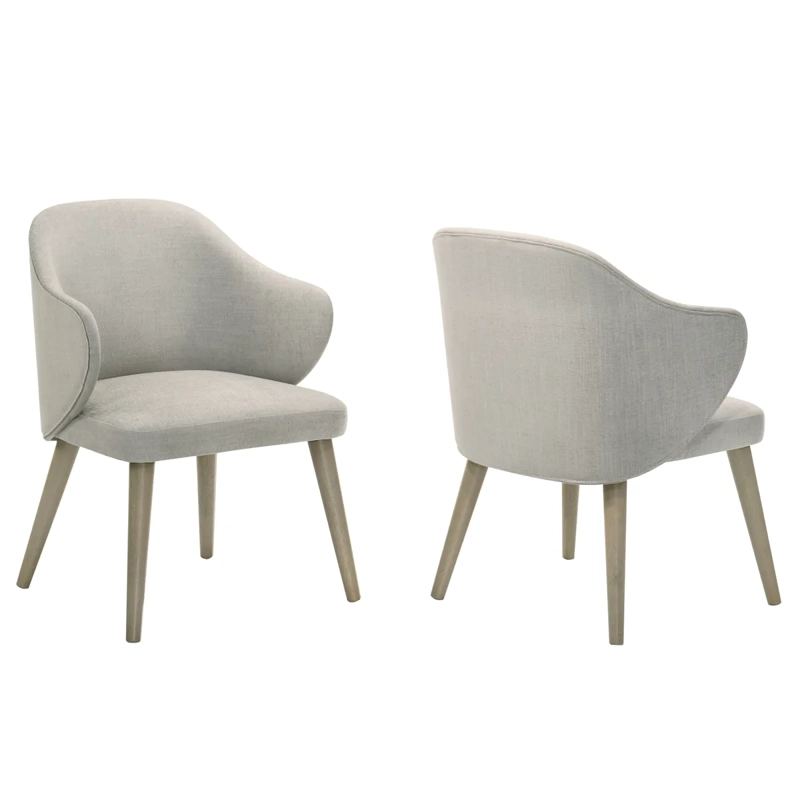 JUEGO DE COMEDOR MAISON LINETT CELINE 6 SILLAS MÁRMOL GENUINO GRIS - 9