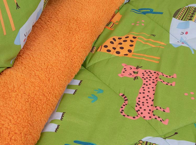 PLUMÓN DORAL SHERPA KIDS ANIMALES 1.5PL - 4