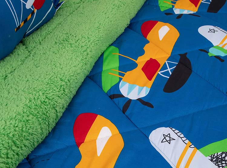 PLUMÓN DORAL SHERPA KIDS AVIÓN 1.5PL - 4