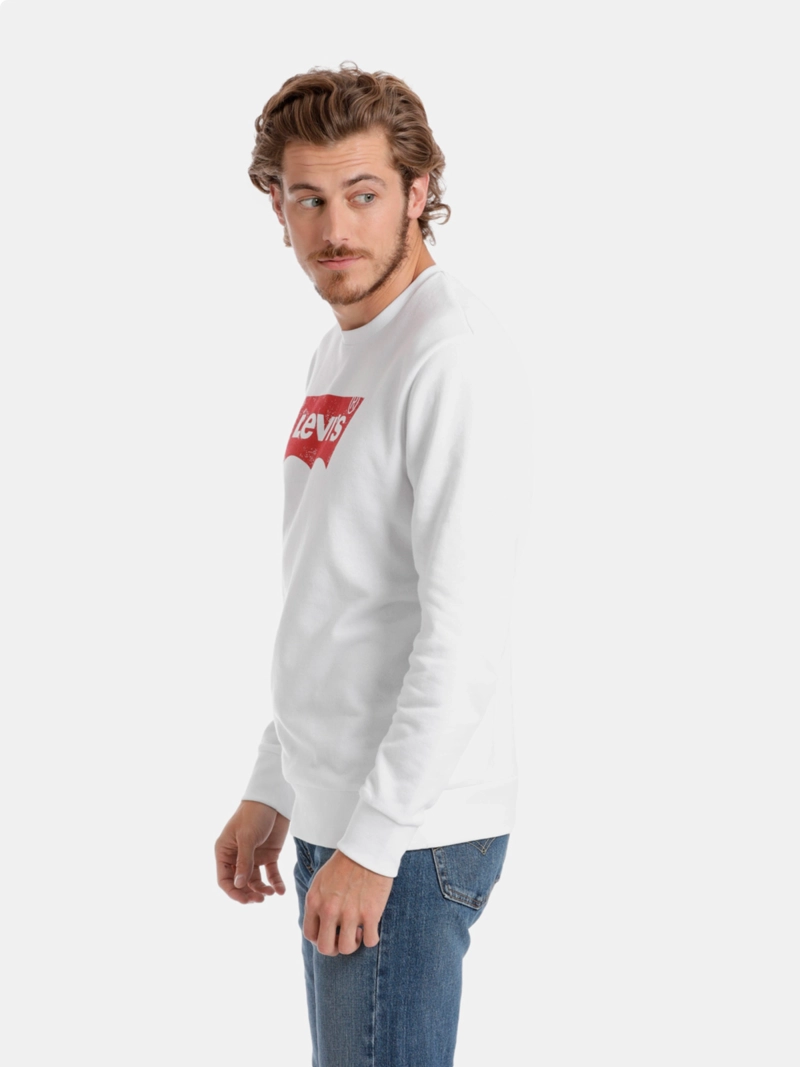 POLERÓN ALGODÓN HOMBRE LEVI'S BLANCO - 3