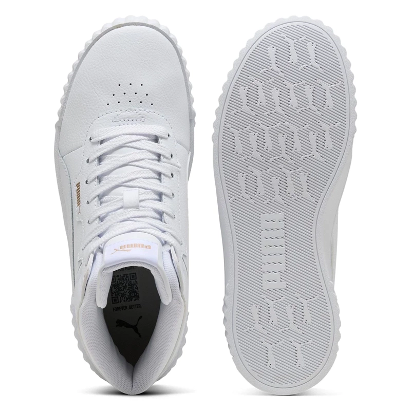 ZAPATILLAS MUJER PUMA URBANAS BLANCO CARINA STREET LUX - 4
