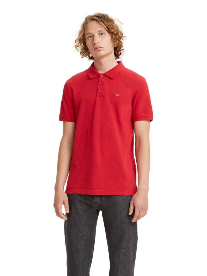 POLERA MANGA CORTA HOMBRE LEVI'S ROJO - 1