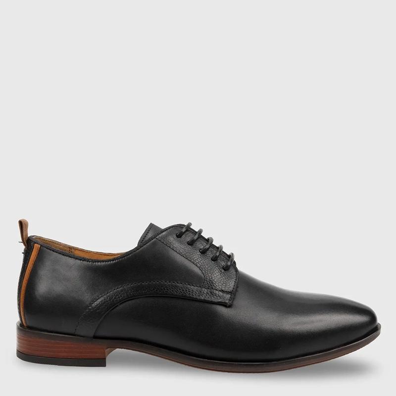 ZAPATOS CUERO HOMBRE MARQUIS NEGRO MIFER - 1