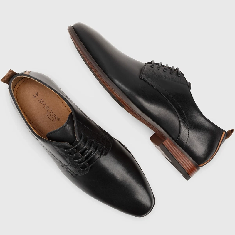 ZAPATOS CUERO HOMBRE MARQUIS NEGRO MIFER - 3