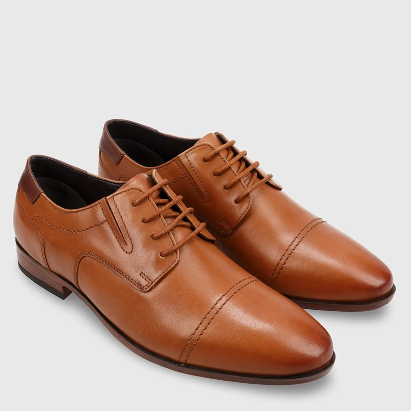 ZAPATOS CUERO HOMBRE MARQUIS CAMEL MIROPECHI - 2