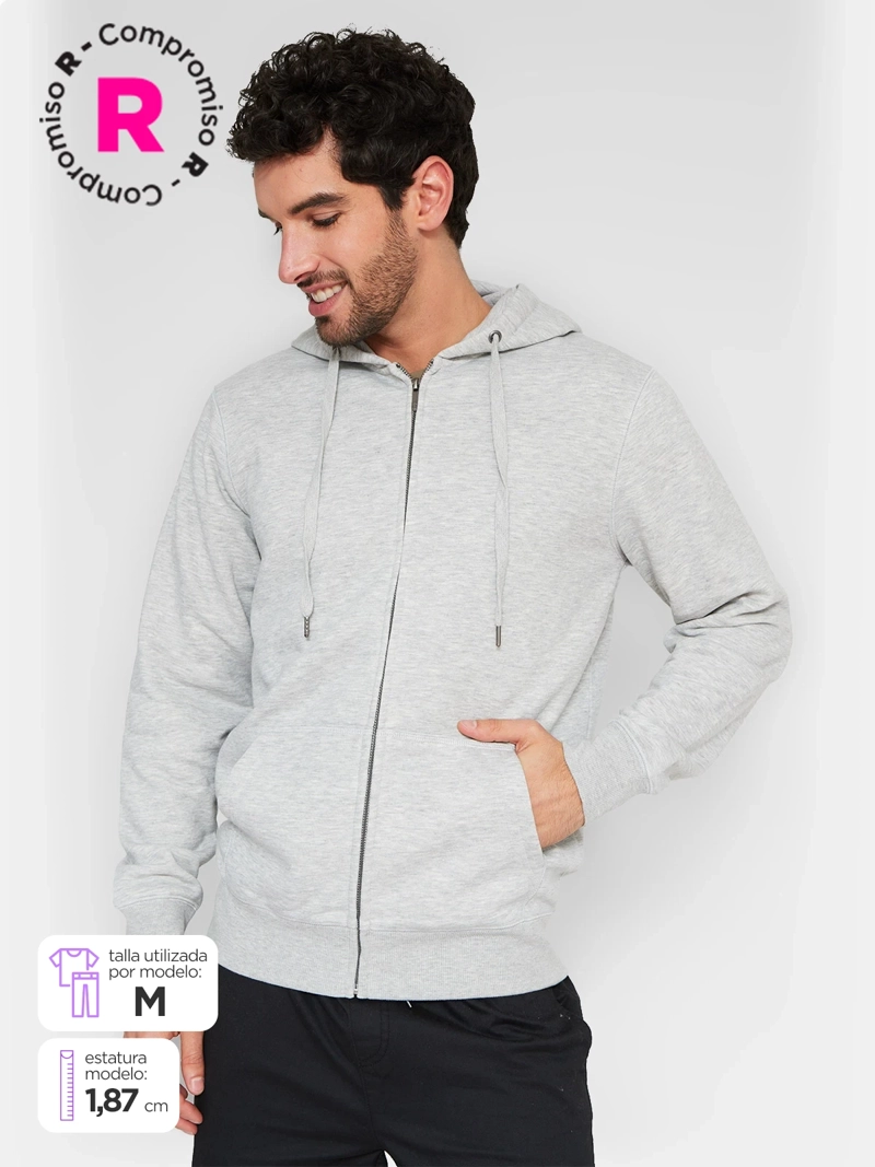 POLERÓN ALGODÓN HOMBRE KENNETH STEVENS FULL ZIPPER