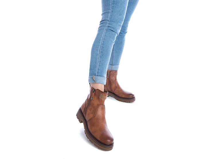 BOTINES MUJER REFRESH CAMEL 171002 - 4