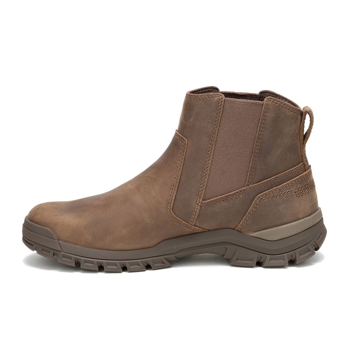 BOTINES HOMBRE CATERPILLAR CASUALES CAFÉ THRESHOLD CHELSEA CUERO - 3