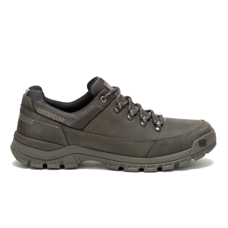 ZAPATOS CUERO HOMBRE CATERPILLAR CAFÉ THRESHOLD HIKER - 1