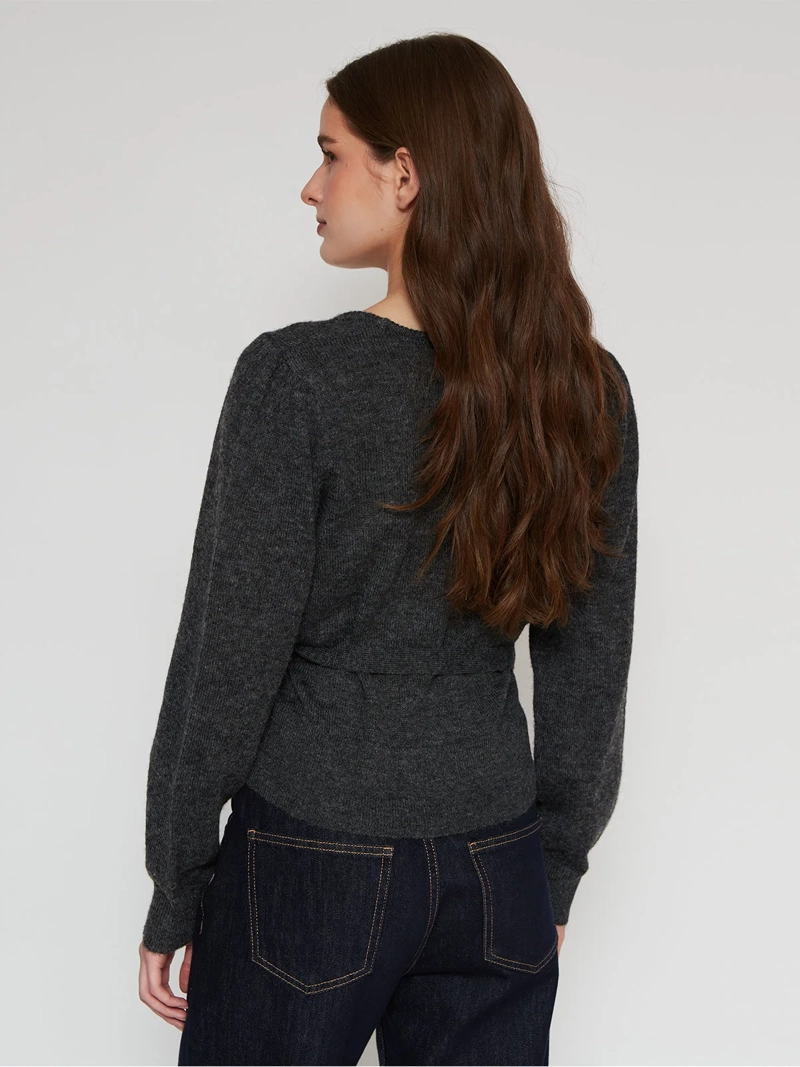SWEATER MUJER MARQUIS CRUZADO AMARRA - 2