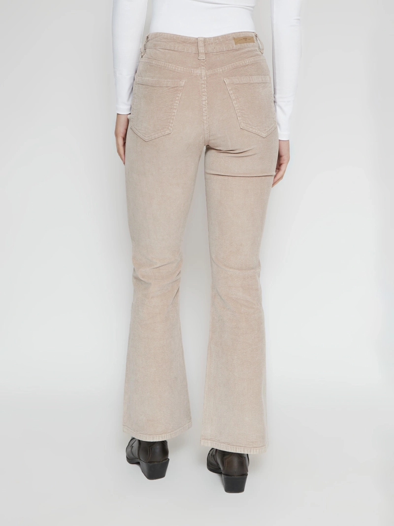 PANTALÓN ALGODÓN FLARE MUJER INDEX COTELÉ - 3