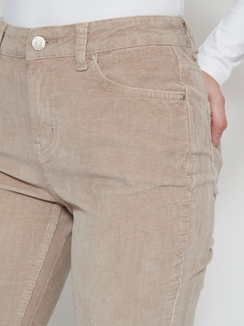 PANTALÓN ALGODÓN FLARE MUJER INDEX COTELÉ - 4
