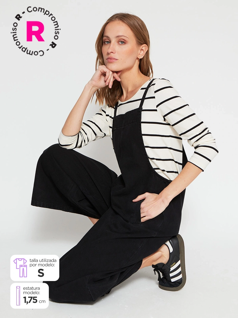 ENTERITO MUJER MARQUIS ALGODÓN DENIM - 1