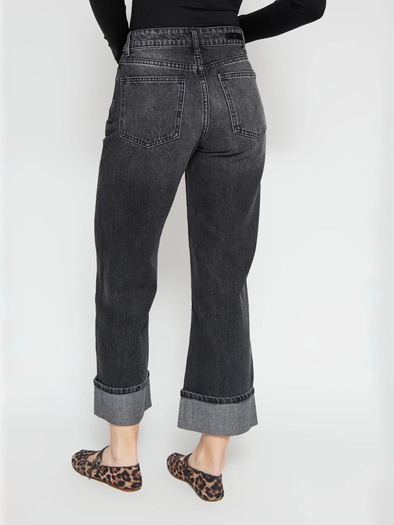 JEANS MUJER INDEX ALGODÓN BASTA DOBLADA - 3