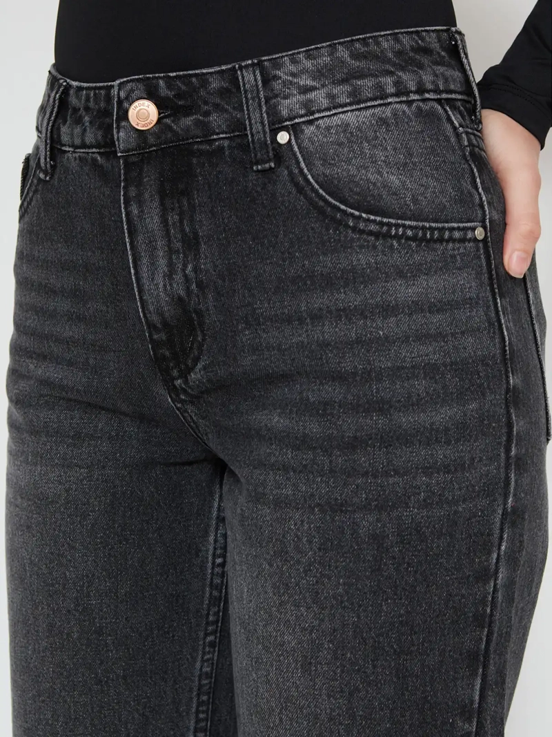 JEANS MUJER INDEX ALGODÓN BASTA DOBLADA - 4