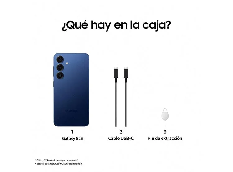 SMARTPHONE SAMSUNG GALAXY S25 128GB 12GB RAM 50MP 6.2” - 8