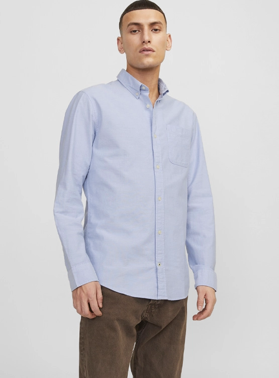 CAMISA MANGA CORTA ALGODÓN HOMBRE JACK & JONES - 1