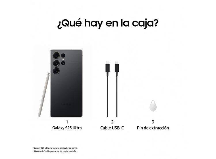 CELULAR SAMSUNG S25 GALAXY ULTRA 6.9" 512 GB 12 GB RAM 50 MP + 200 MP + 50 MP + 10 MP - 9