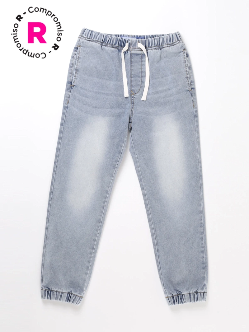 JEANS JOGGER NIÑO HARVEST CELESTE