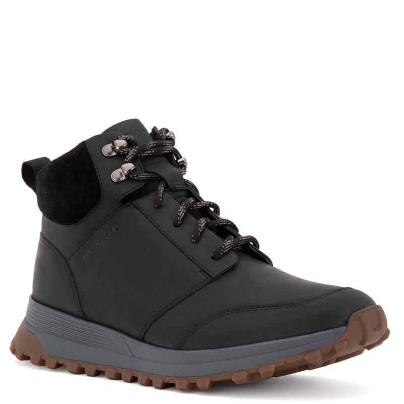 BOTINES CUERO HOMBRE GUANTE NEGRO EDMOD - 3