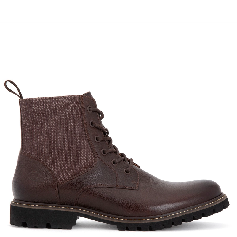 BOTINES CUERO HOMBRE GUANTE CHOCOLATE HELSINKI 35683 - 1